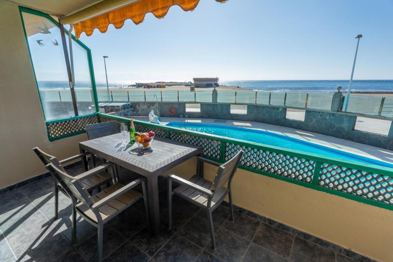 Las Burras Beach Terrace&Pool By Canariasgetaway San Agustín Buitenkant foto